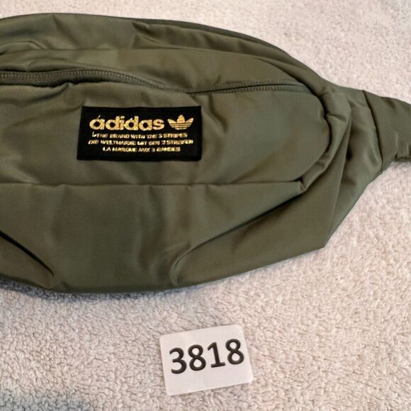 Adidas Unisex Olive Bags Originals Major Green National Waist Pack Zipper NWT - Picture 11 of 11